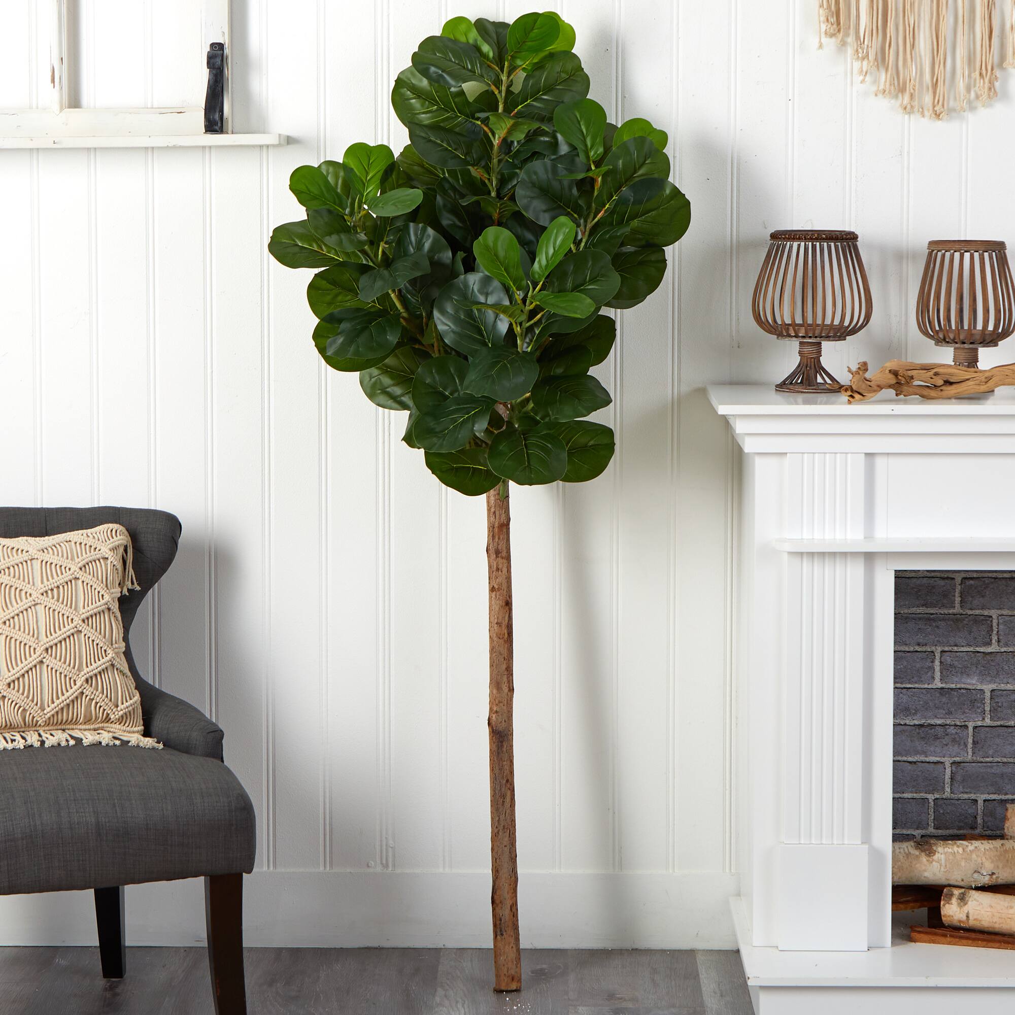 5.5ft. Artificial Fiddle Leaf Tree